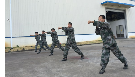 保衛科軍事體能訓練圓滿(mǎn)完成